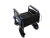 AL-BL03H Aluminum Light Weight Transport Wheelchair with attendant brake