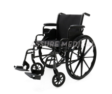 YJ-K301-1 Steel Manual Wheelchair