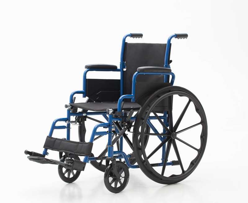 YJ-031 Steel manual wheelchair 
